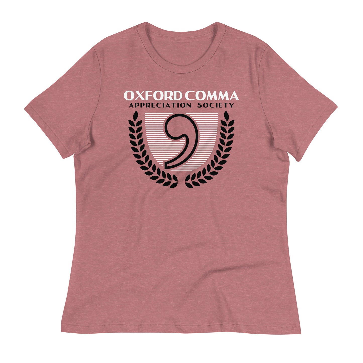 Oxford Comma Appreciation Society Women's Signature Tee