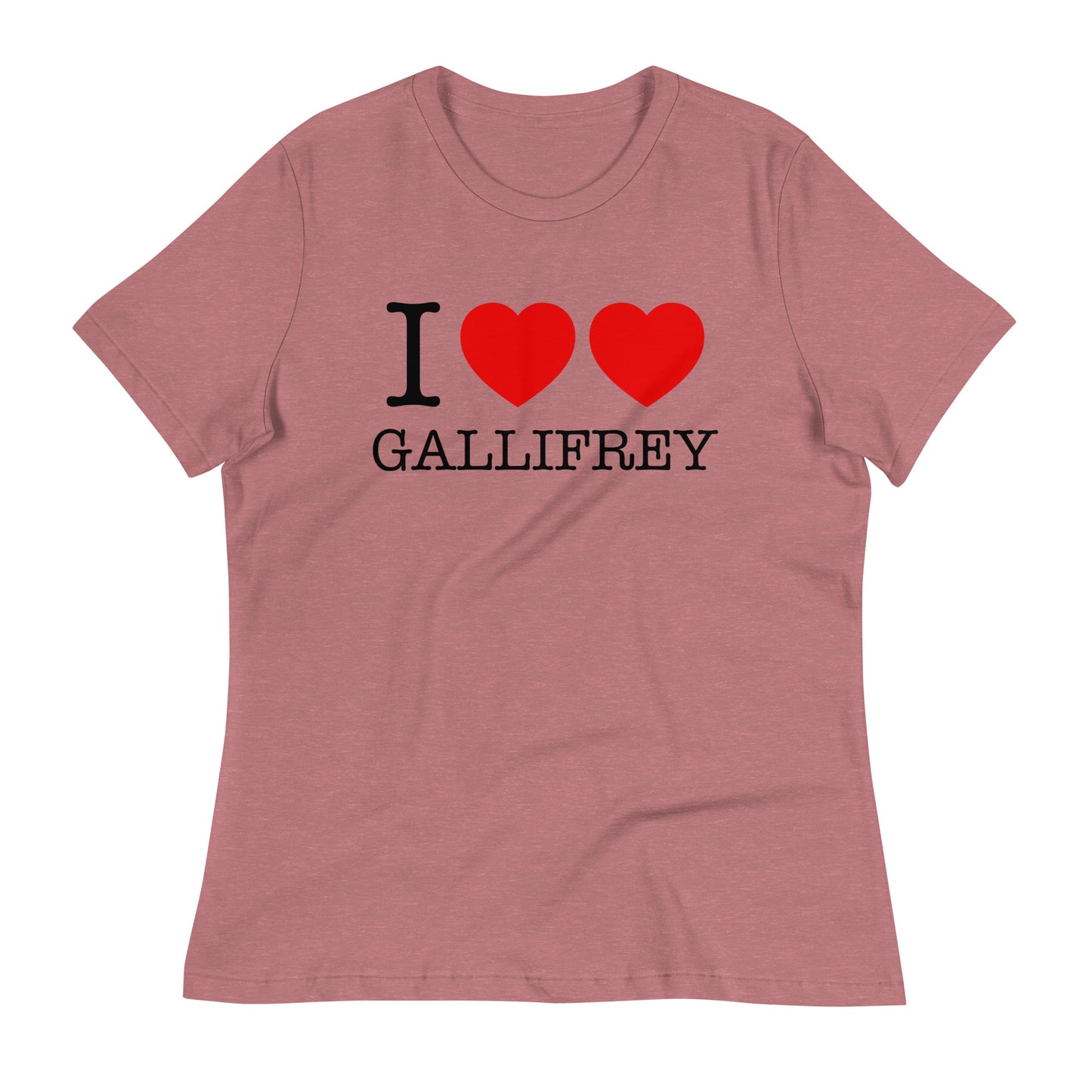 I Heart Heart Gallifrey Women's Signature Tee