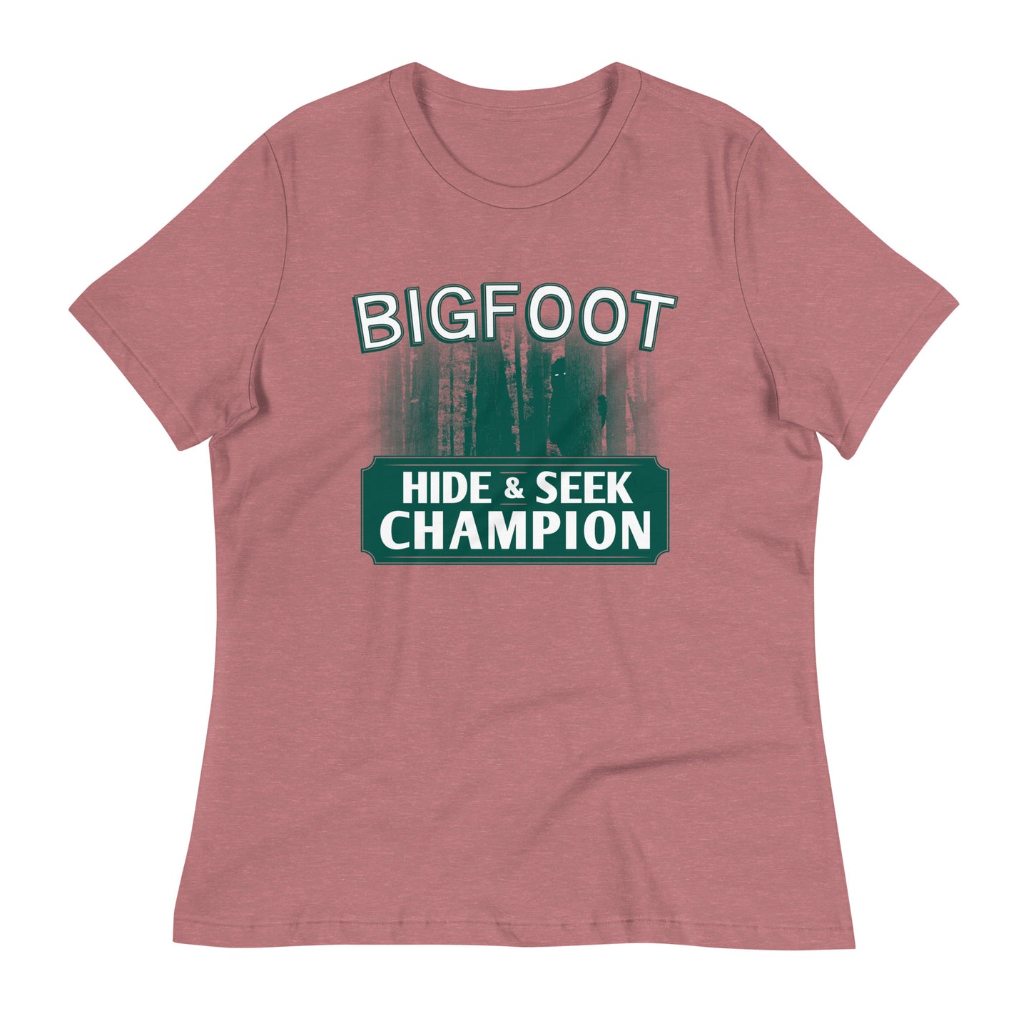 Bigfoot Hide And Seek Champion Women's Signature Tee