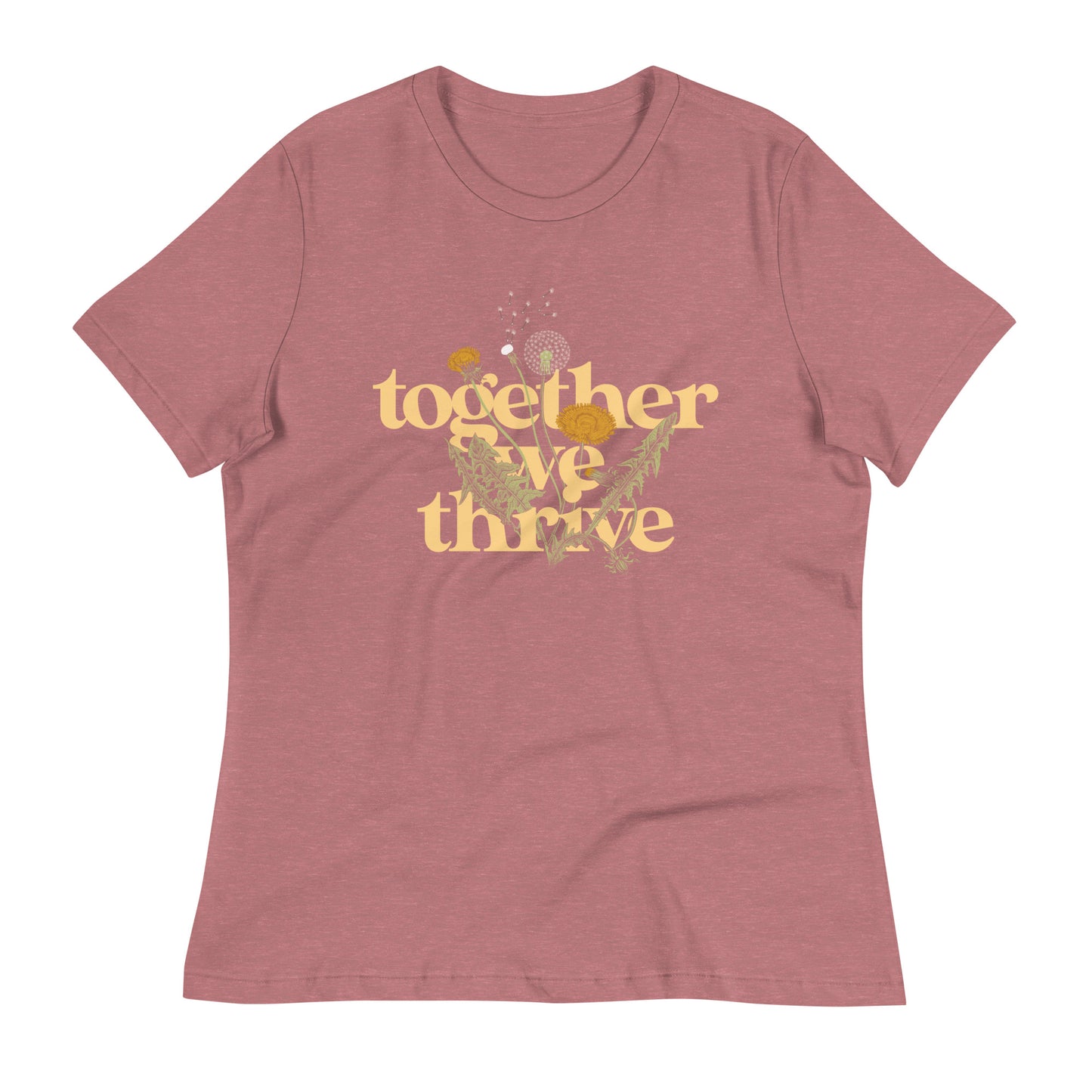 Together We Thrive Women's Signature Tee