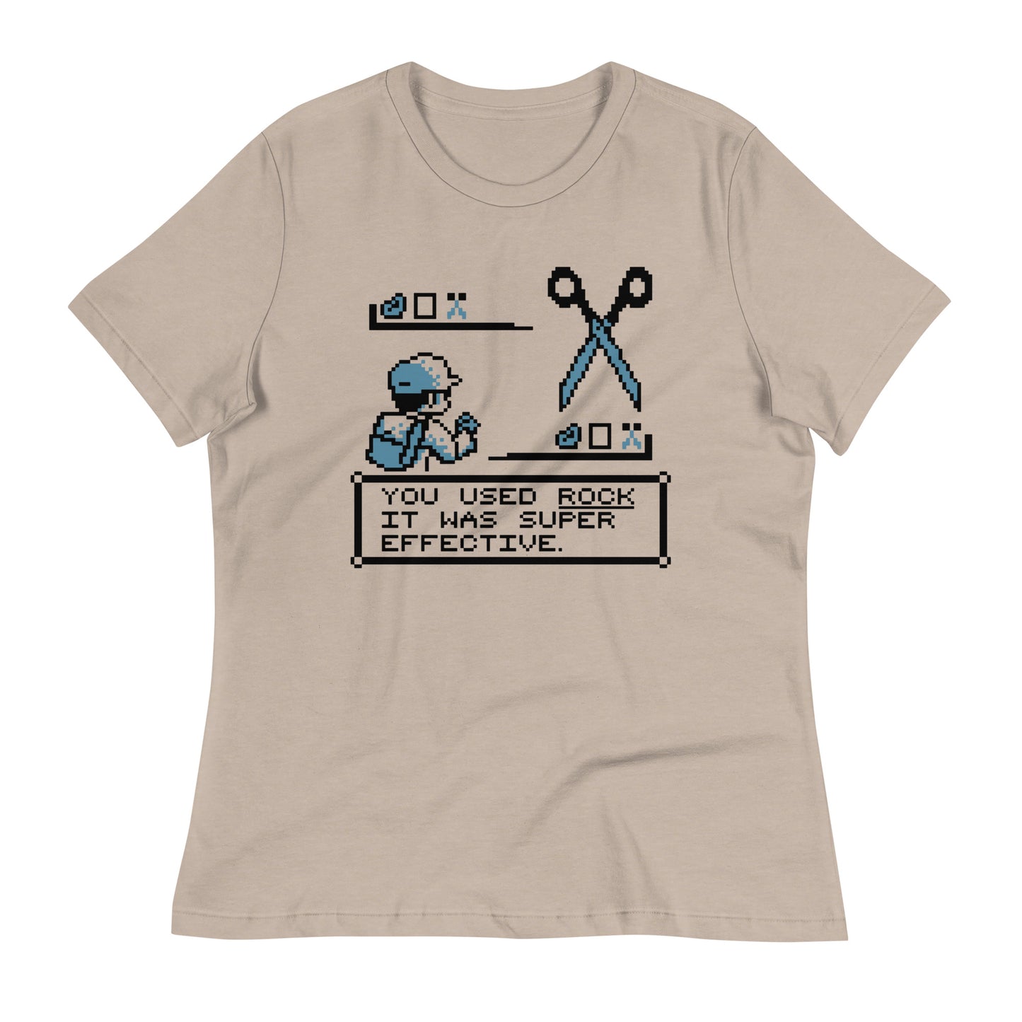 Rock Paper Scissors Battle Women's Signature Tee