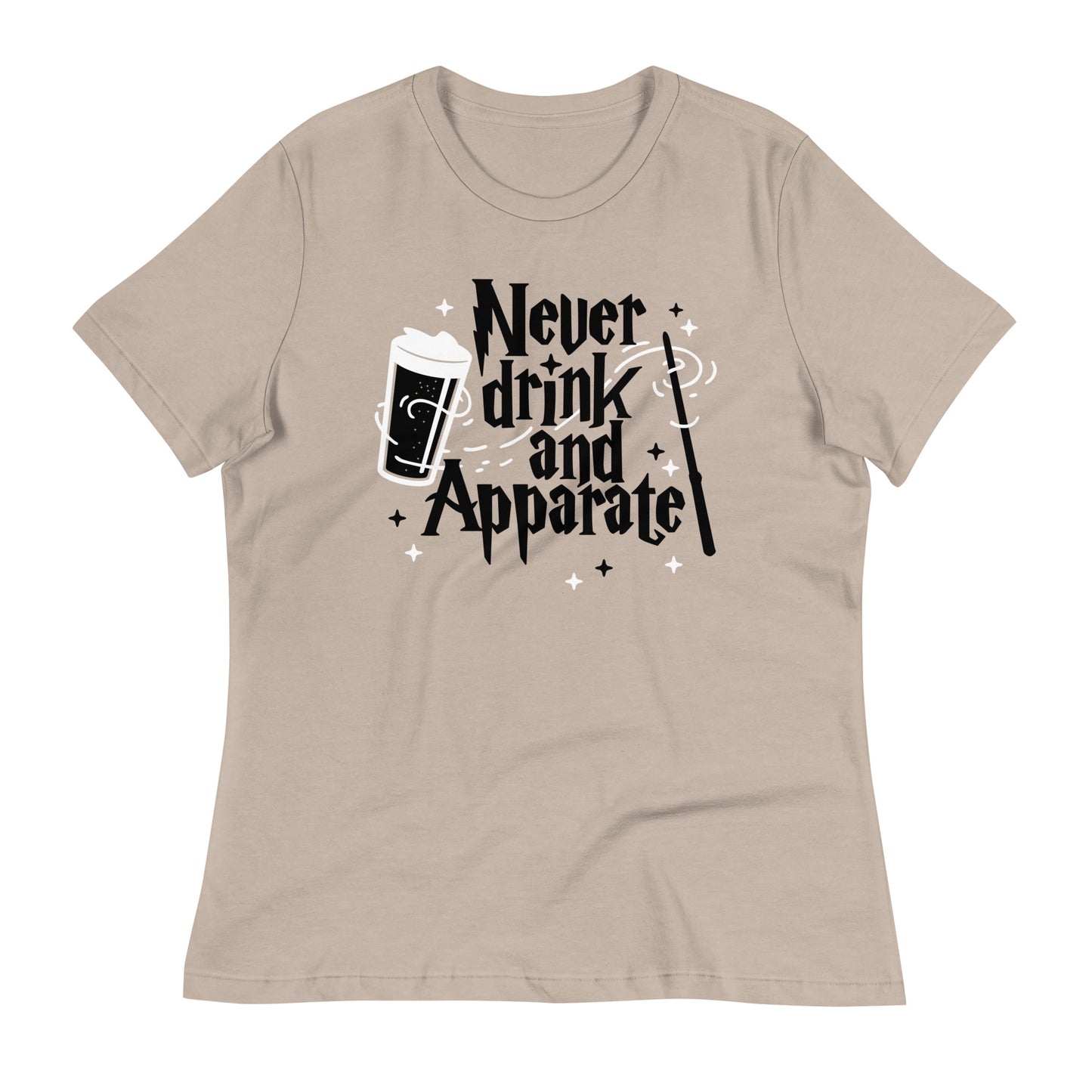 Never Drink And Apparate Women's Signature Tee