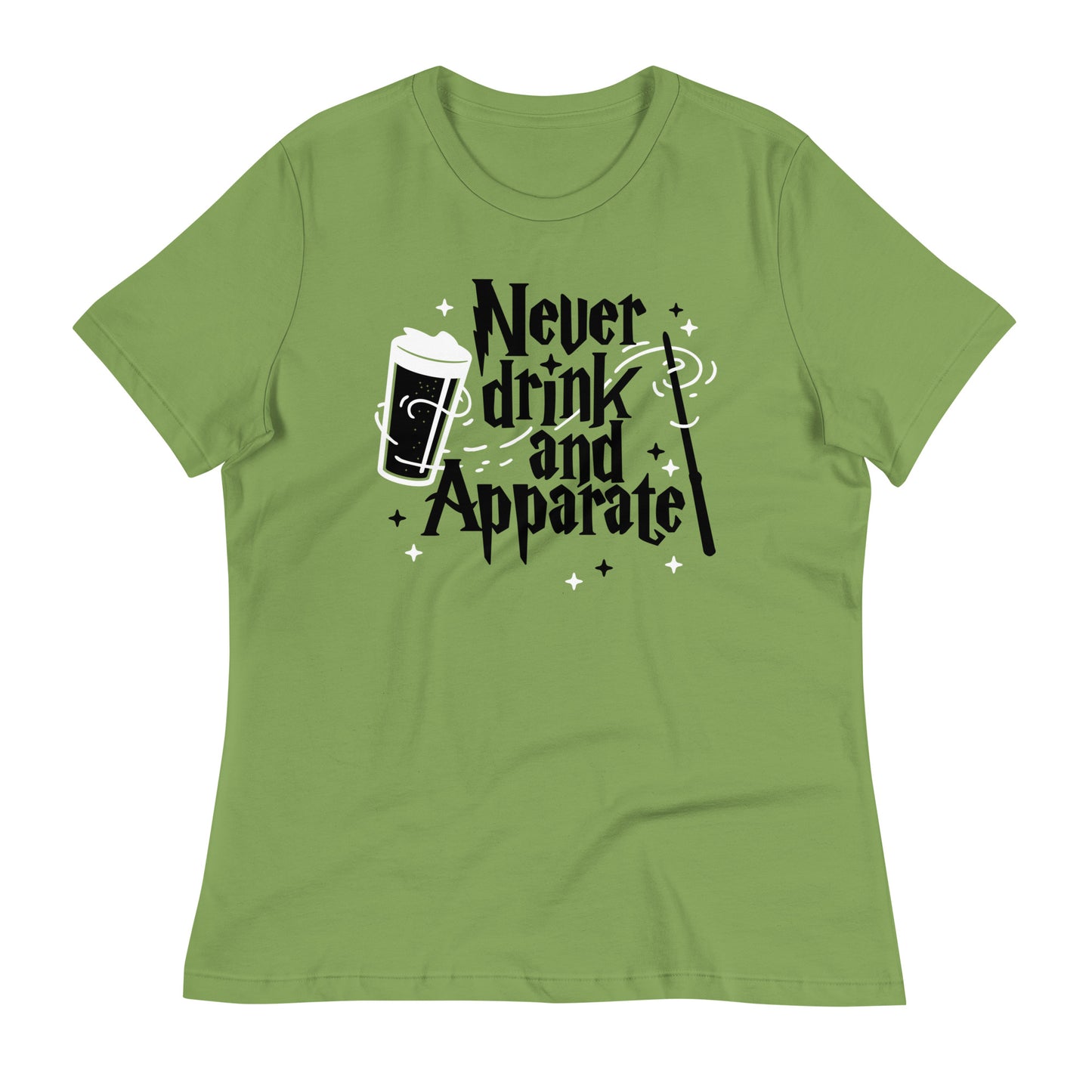 Never Drink And Apparate Women's Signature Tee