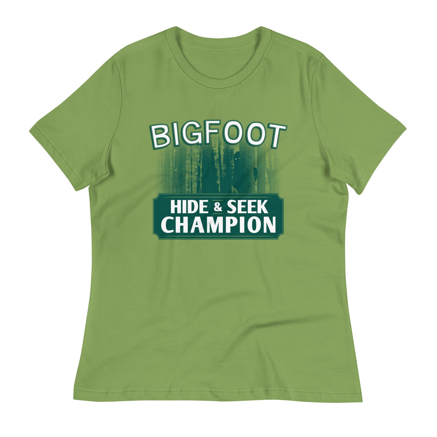 Bigfoot Hide And Seek Champion Women's Signature Tee