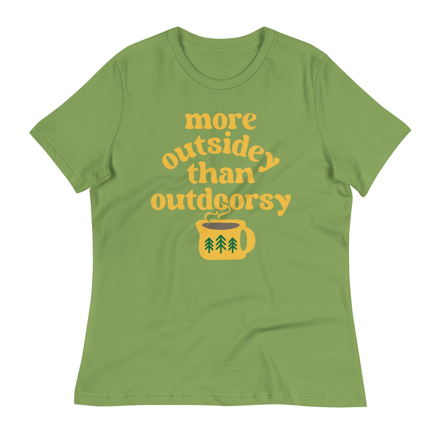 More Outsidey Than Outdoorsy Women's Signature Tee