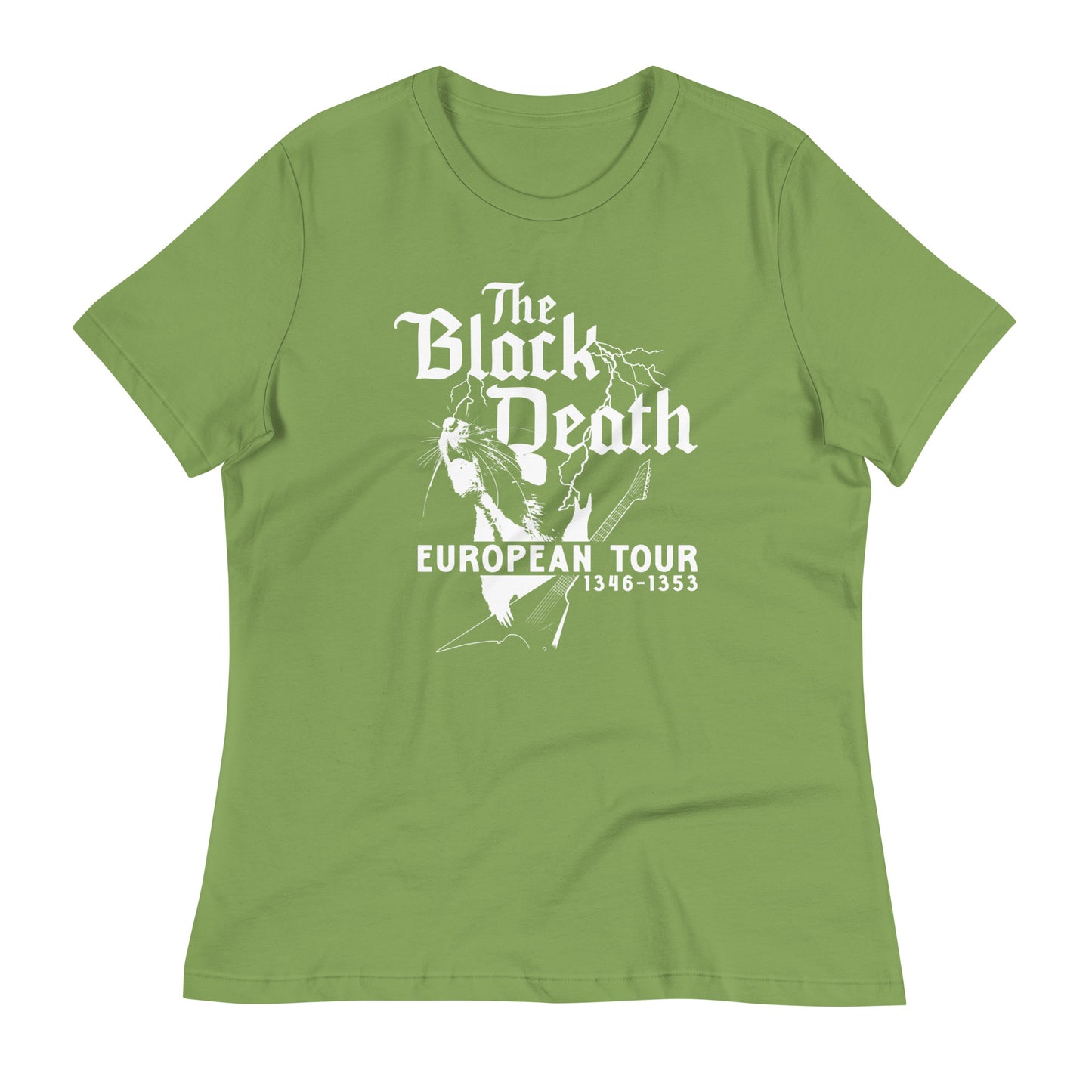 The Black Death Eurpoean Tour Women's Signature Tee