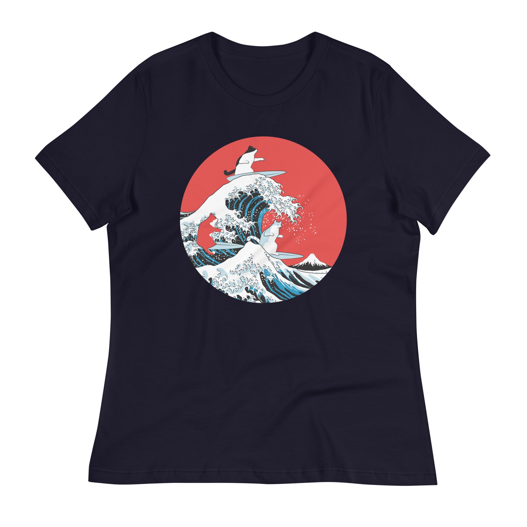 Big Wave Cats Women's Signature Tee