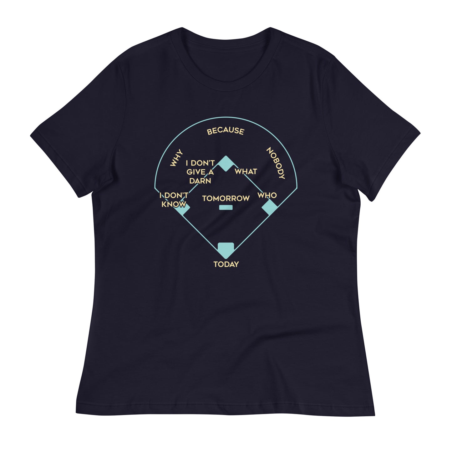 Baseball Positions Women's Signature Tee