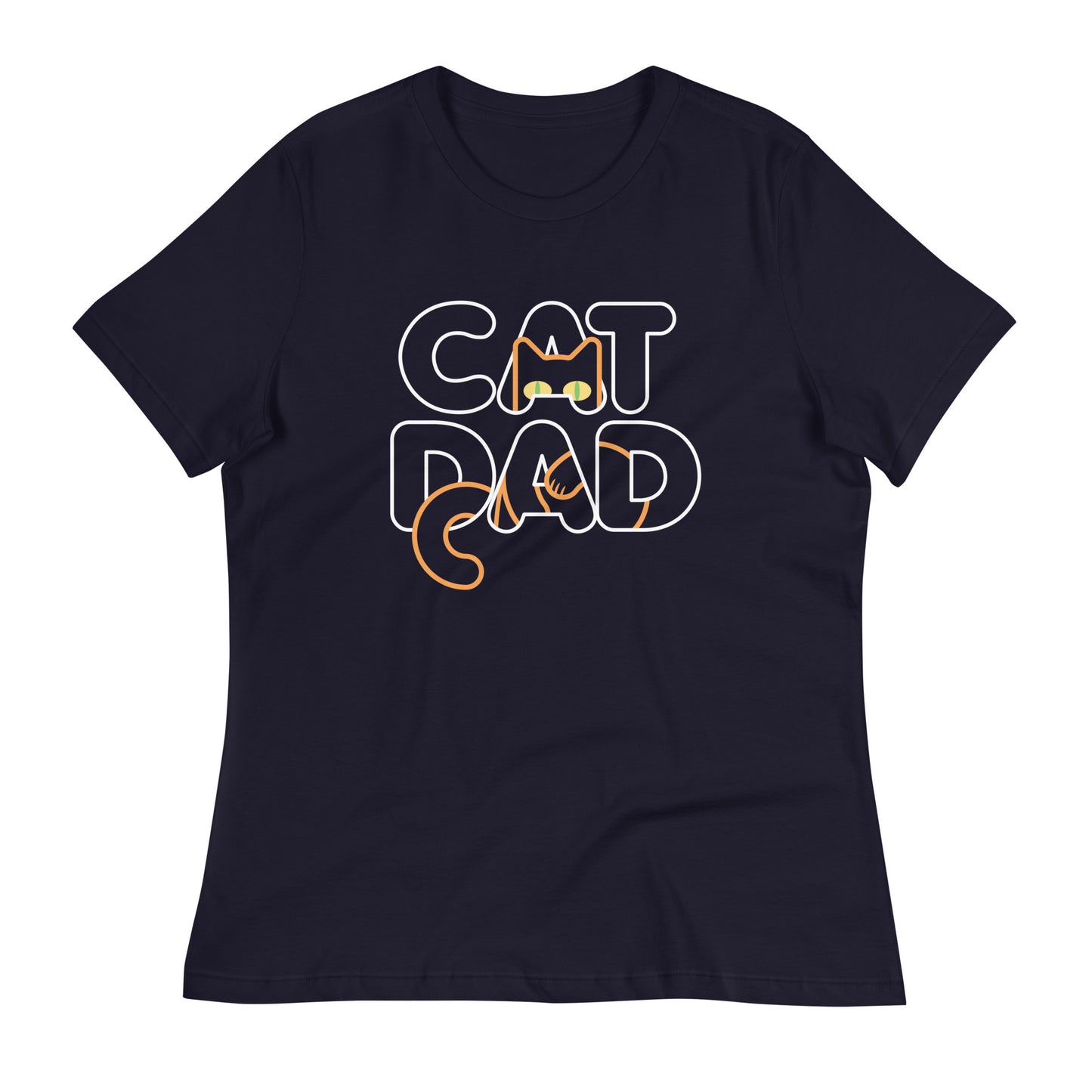 Cat Dad Women's Signature Tee