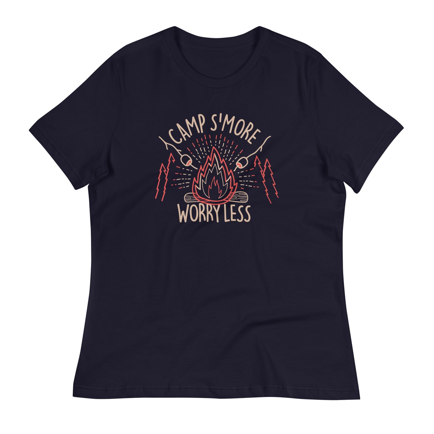 Camp S'more Worry Less Women's Signature Tee