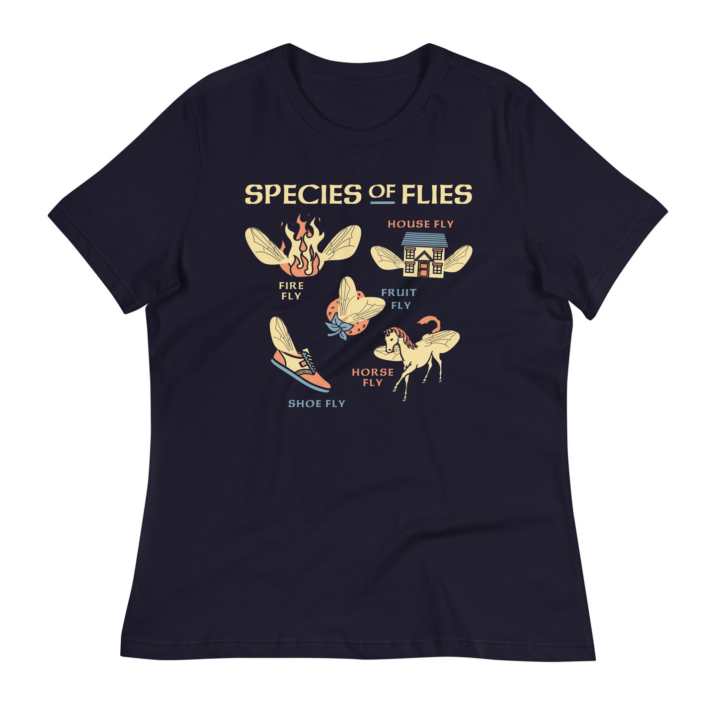 Species Of Flies Women's Signature Tee