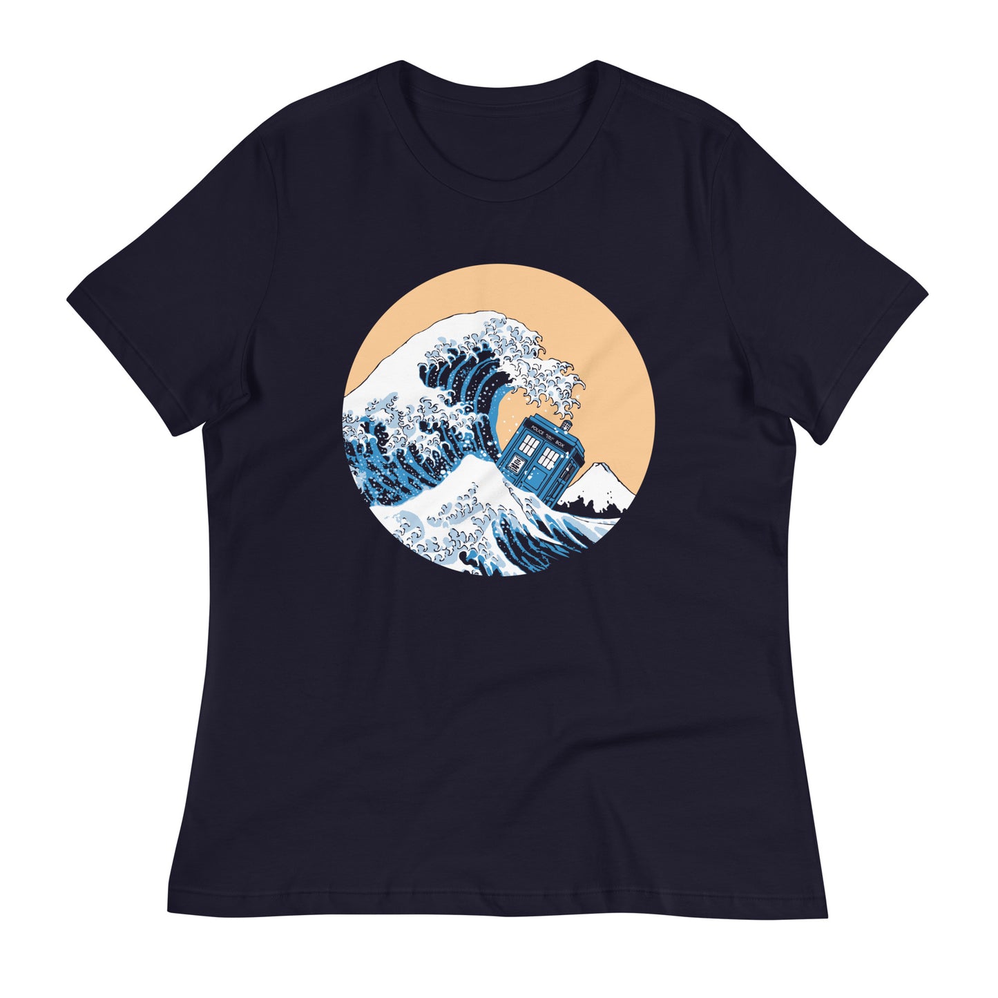 Police Box Wave Women's Signature Tee