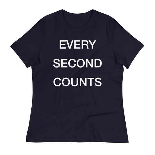 Every Second Counts Women's Signature Tee