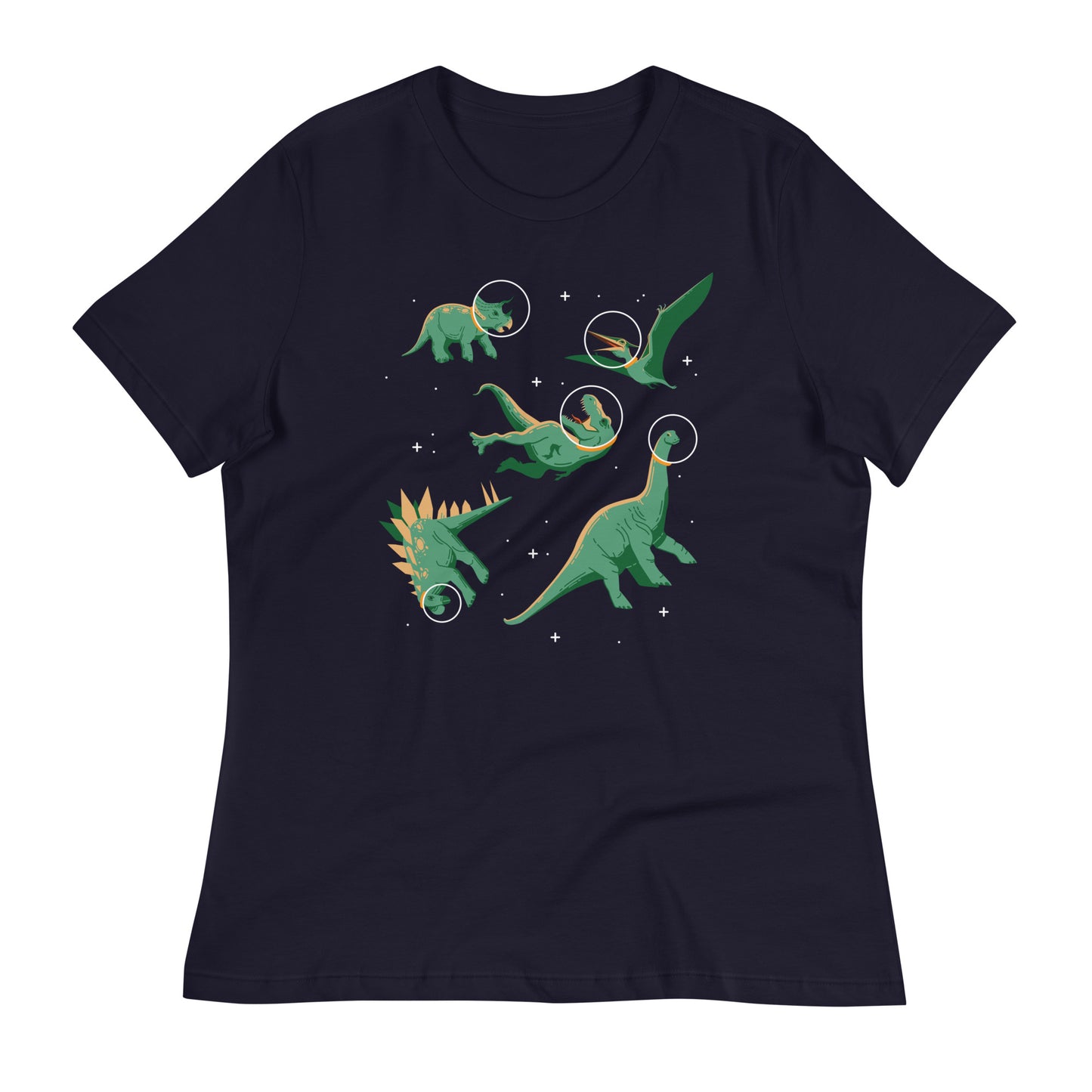 Dinos In Space Women's Signature Tee