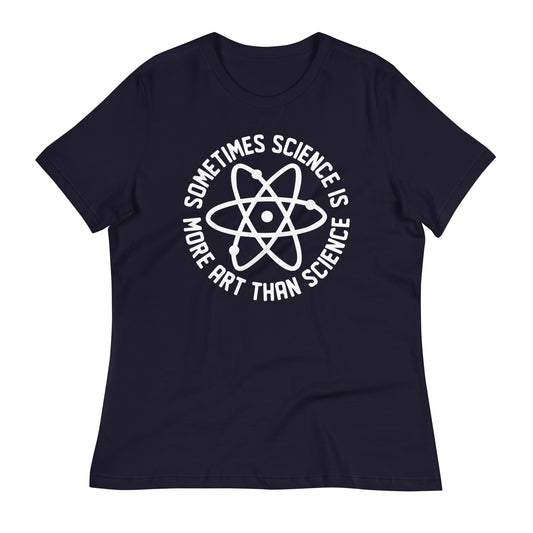 More Art Than Science Women's Signature Tee