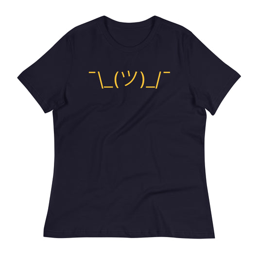 Shrug Emoji Women's Signature Tee