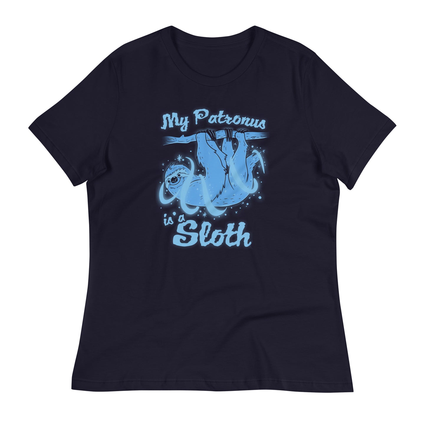 My Patronus Is A Sloth Women's Signature Tee