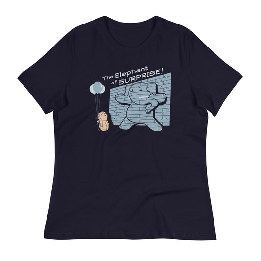 The Elephant of Surprise! Women's Signature Tee