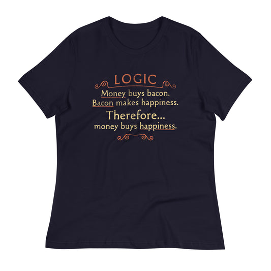 Money Buys Happiness Women's Signature Tee