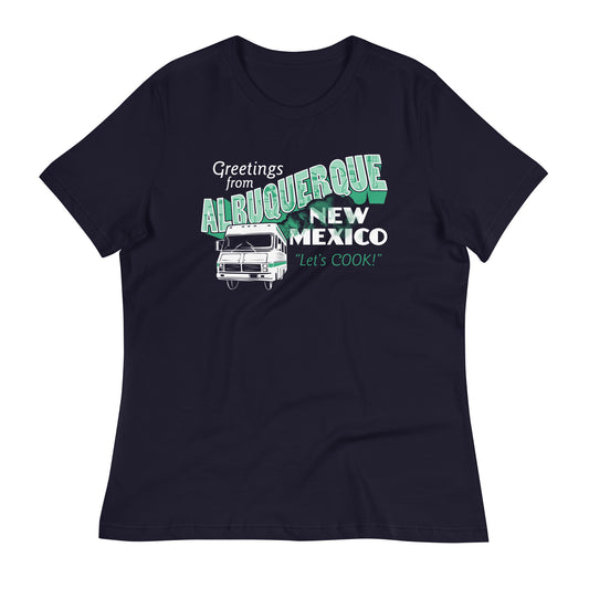 Greetings From Albuquerque Women's Signature Tee