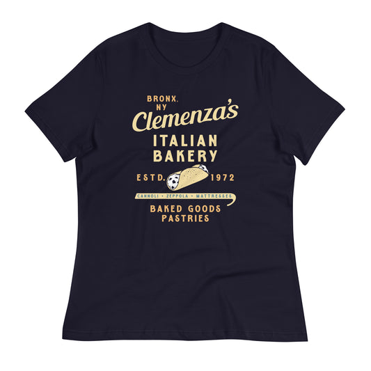 Clemenza's Italian Bakery Women's Signature Tee