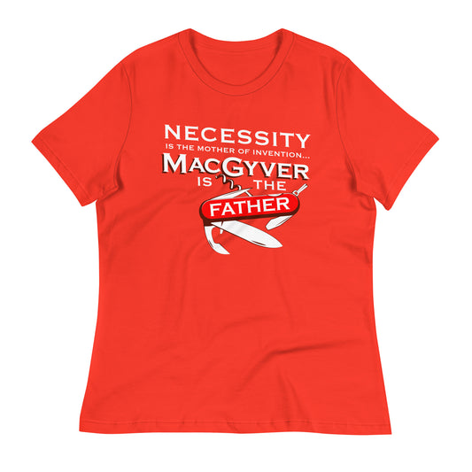 Necessity Is The Mother Women's Signature Tee