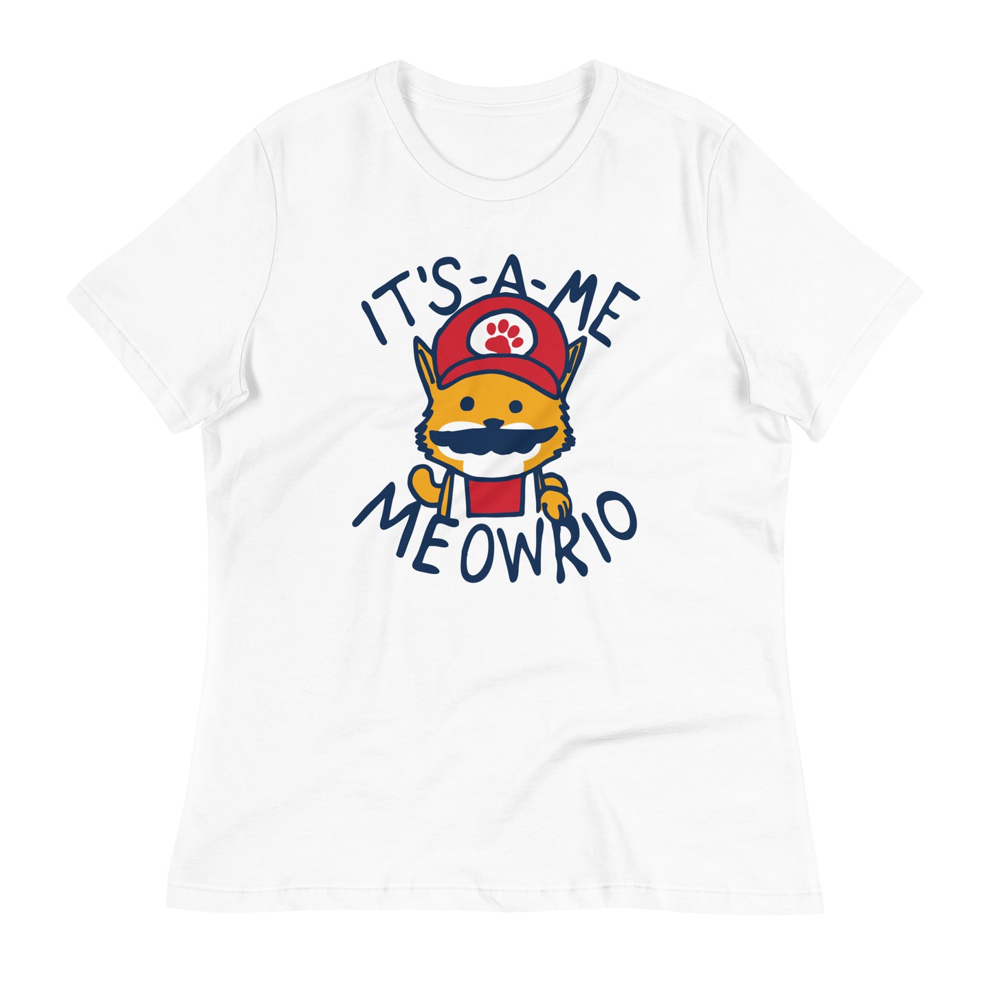 It's-a-me Meowrio Women's Signature Tee