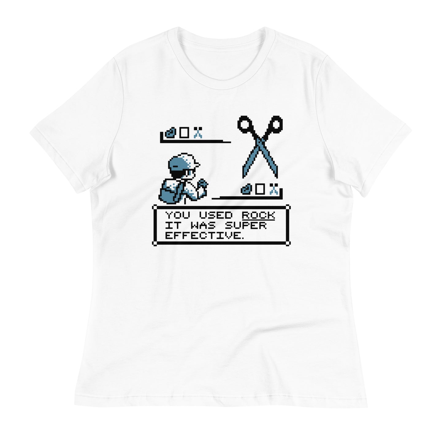 Rock Paper Scissors Battle Women's Signature Tee