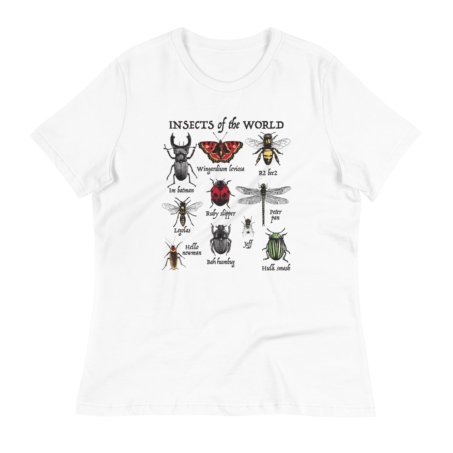 Insects Of The World Women's Signature Tee