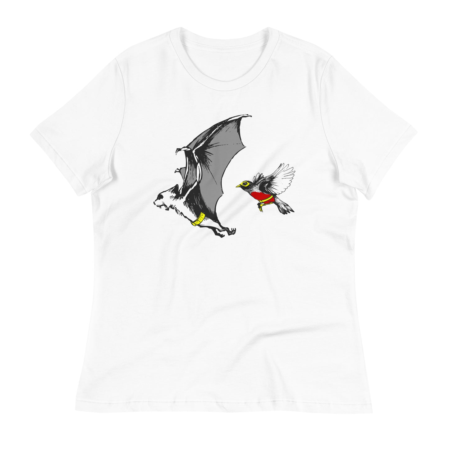 Bat and Robin Women's Signature Tee