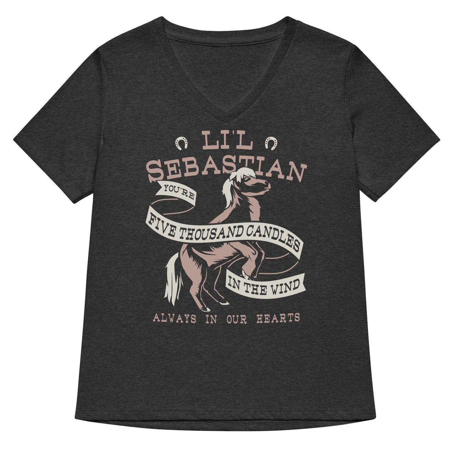 Li'l Sebastian Women's V-Neck Tee