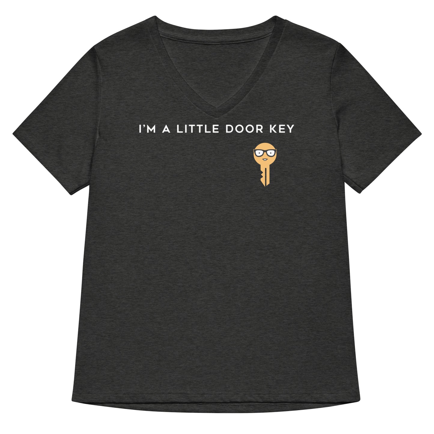 I'm A Little Door Key Women's V-Neck Tee