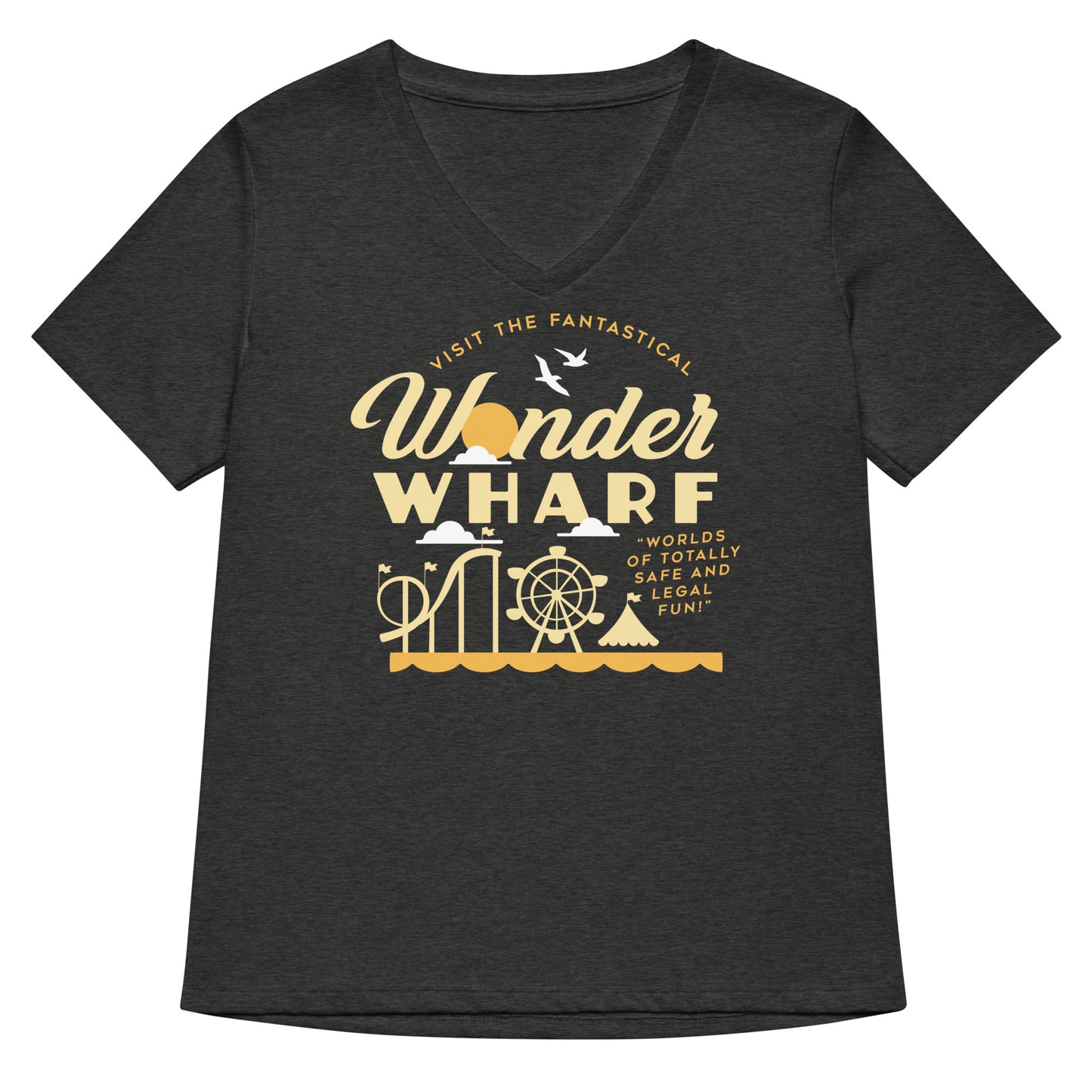 Wonder Wharf Women's V-Neck Tee