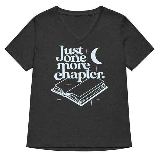 Just One More Chapter Women's V-Neck Tee