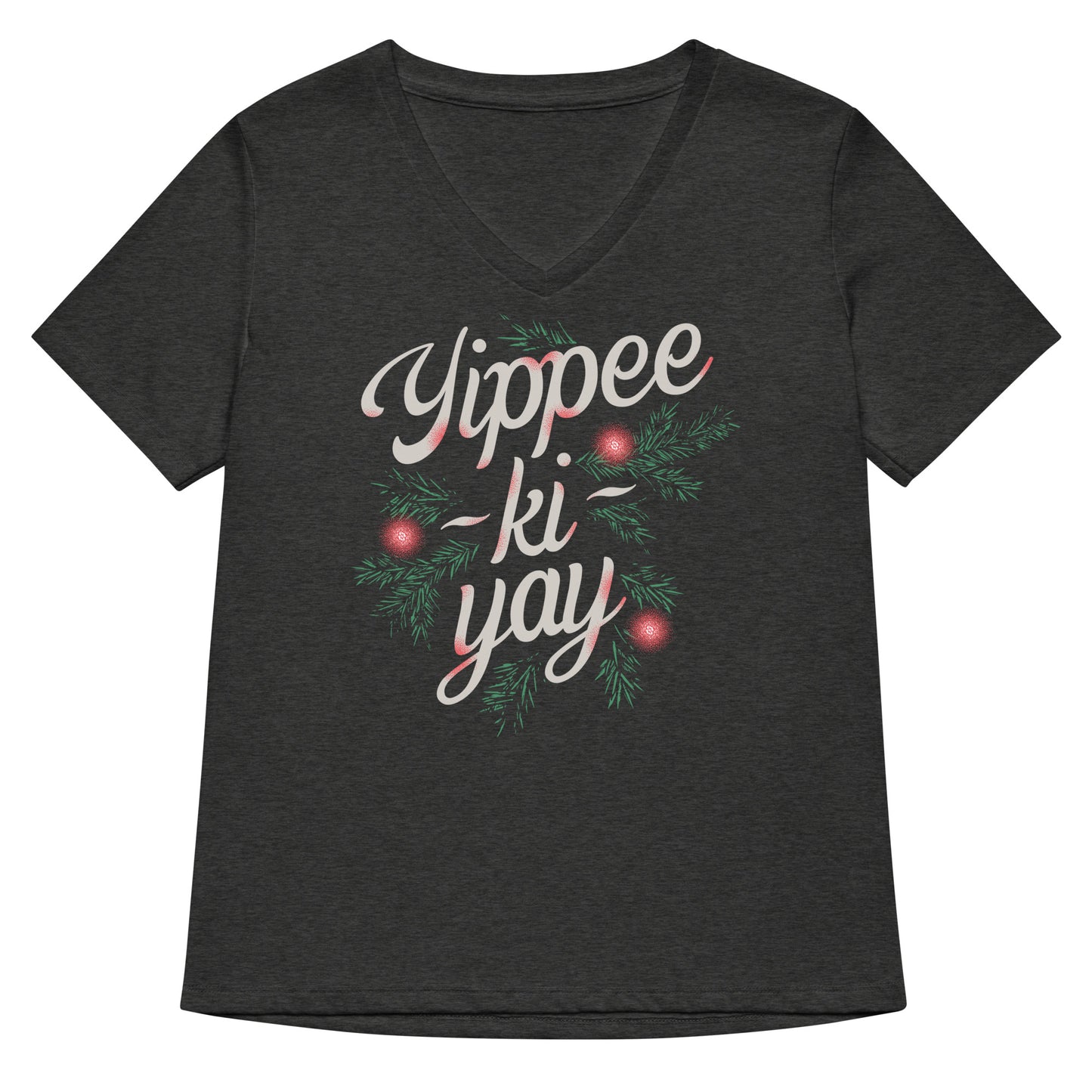 Yippee-Ki-Yay Women's V-Neck Tee