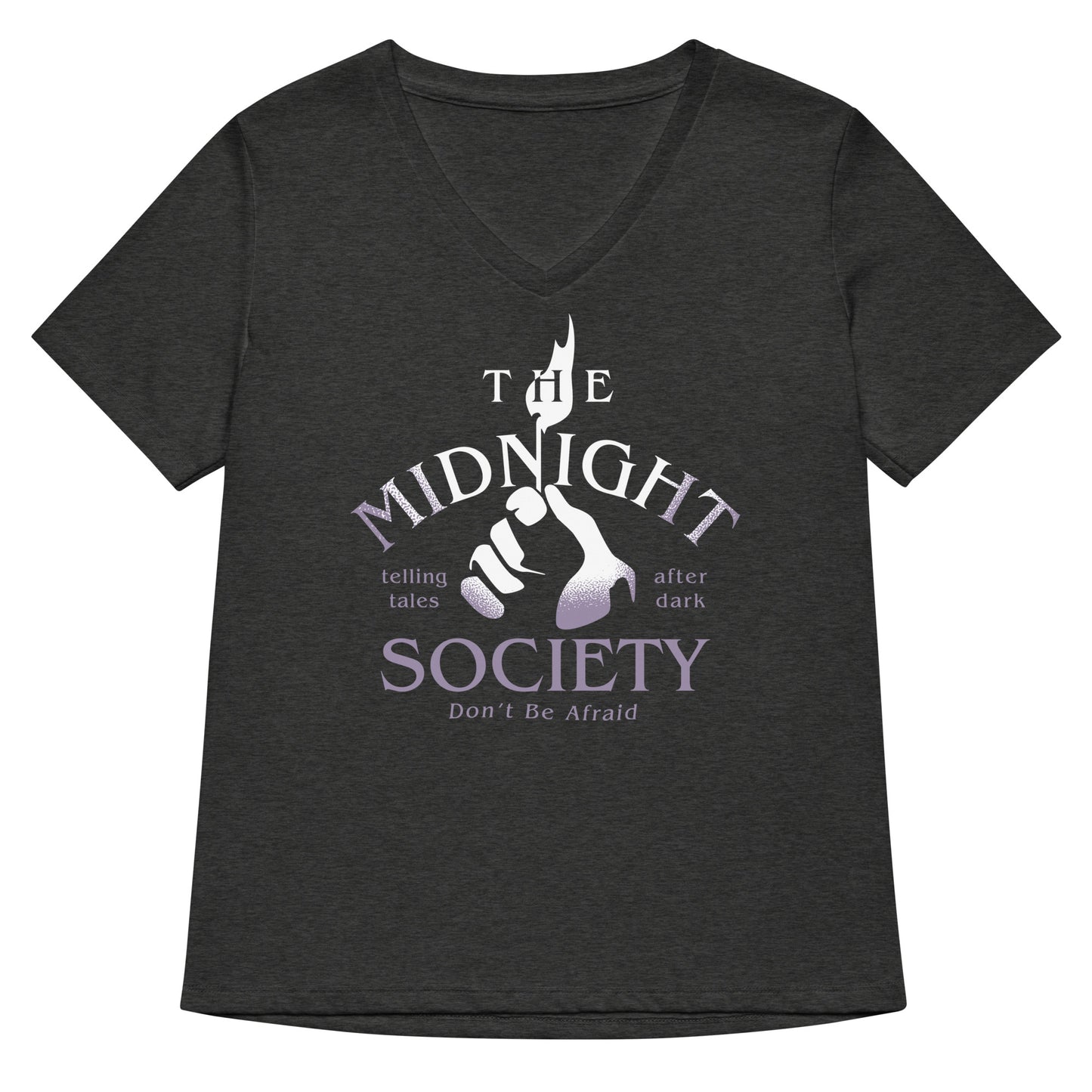 The Midnight Society Women's V-Neck Tee