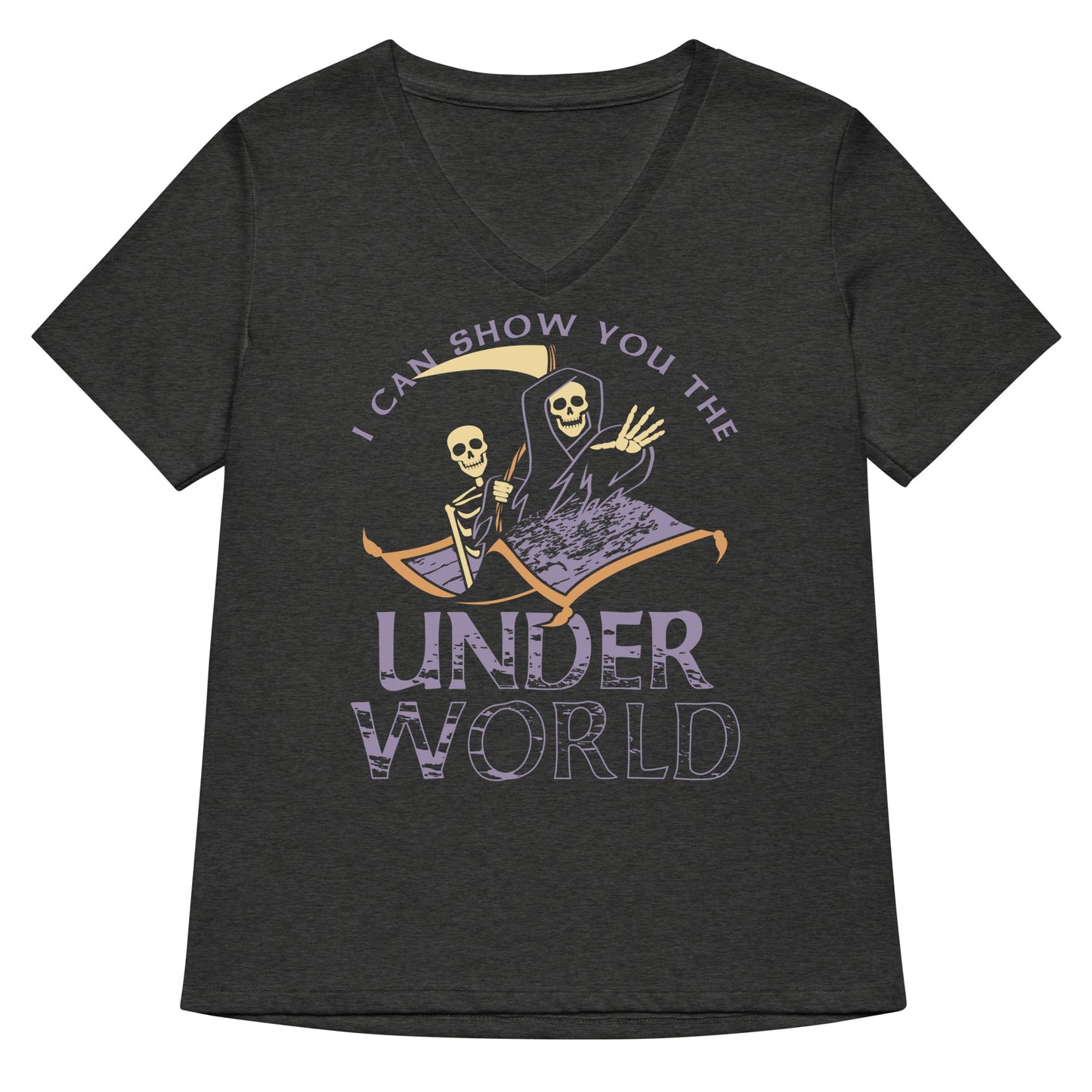 I Can Show You The Under World Women's V-Neck Tee