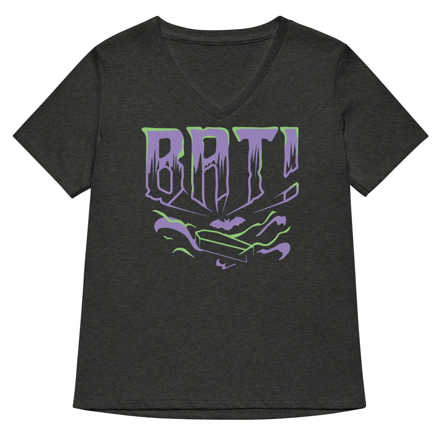 Bat! Women's V-Neck Tee