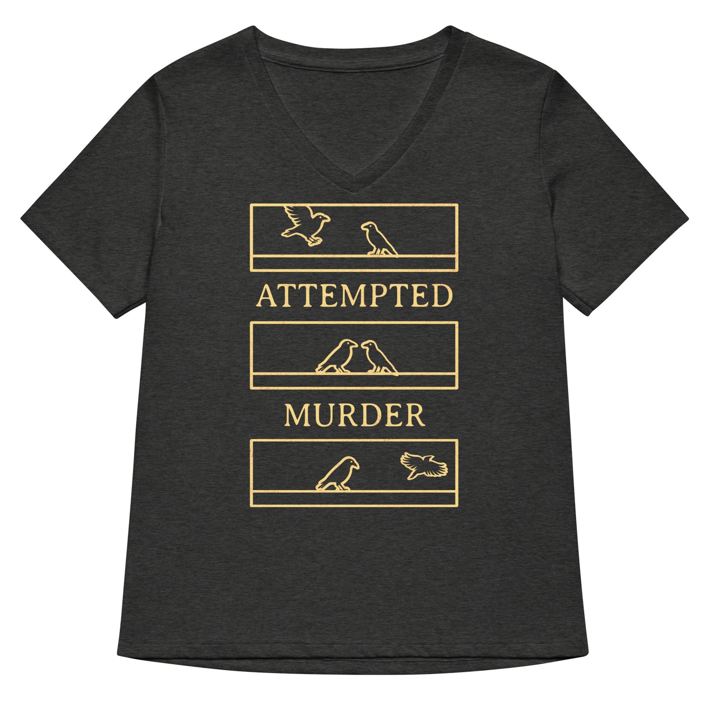 Attempted Murder Women's V-Neck Tee