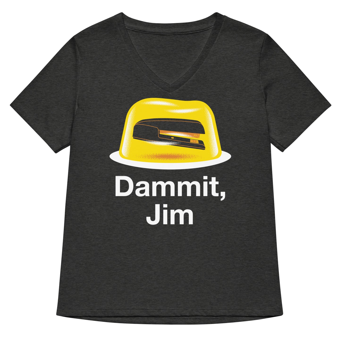 Dammit, Jim Women's V-Neck Tee