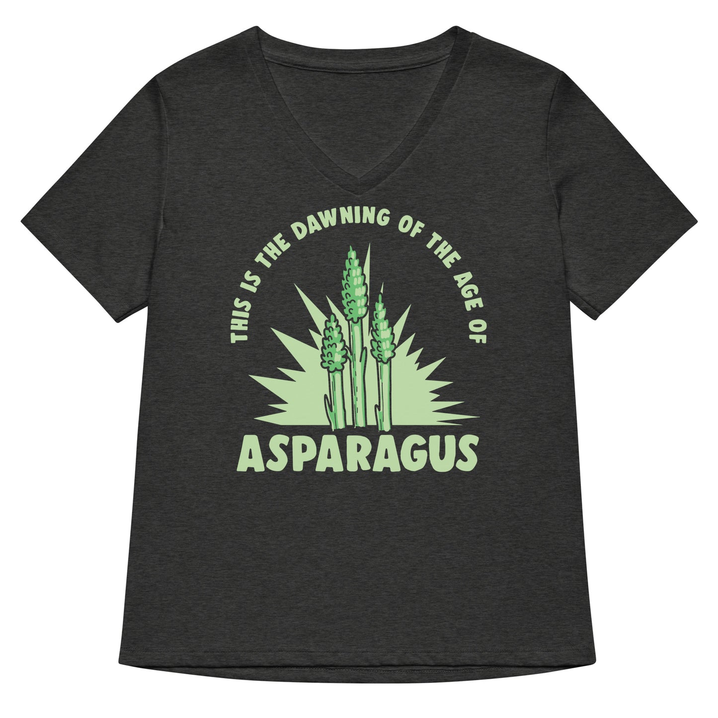 Age Of Asparagus Women's V-Neck Tee