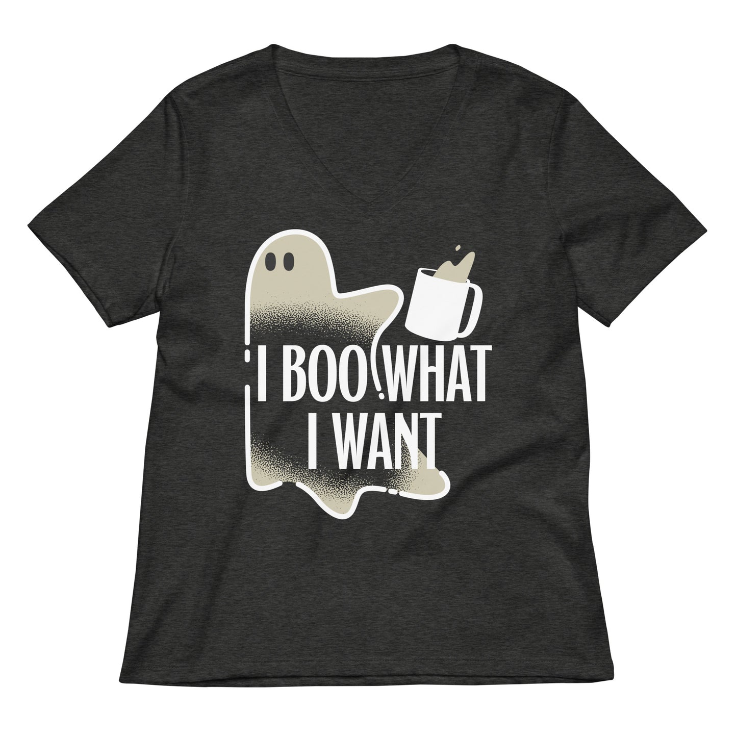 I Boo What I Want Women's V-Neck Tee