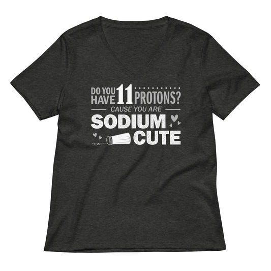 Do You Have 11 Protons? Women's V-Neck Tee