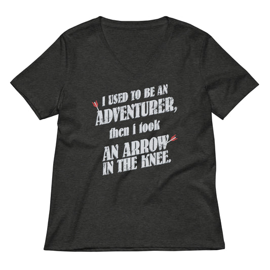 I Used To Be An Adventurer Women's V-Neck Tee