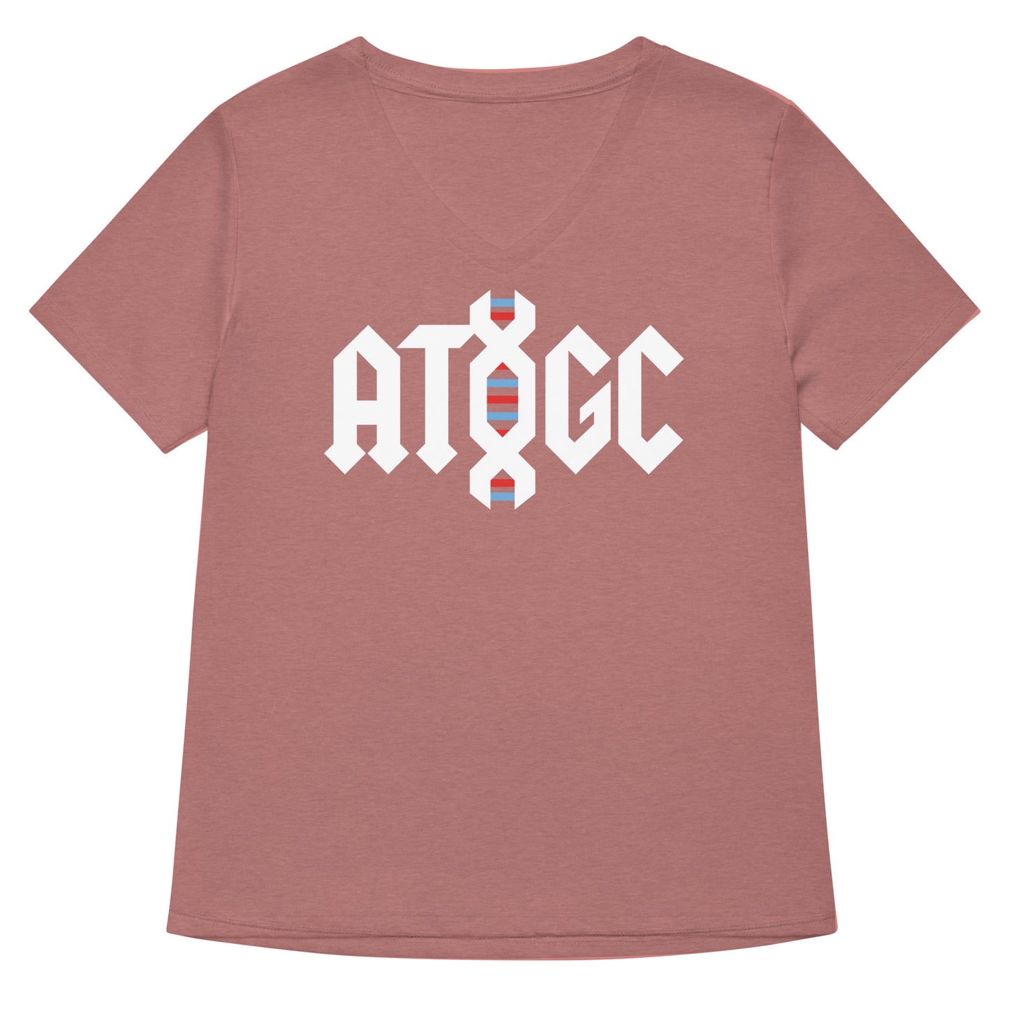 ATGC DNA Women's V-Neck Tee