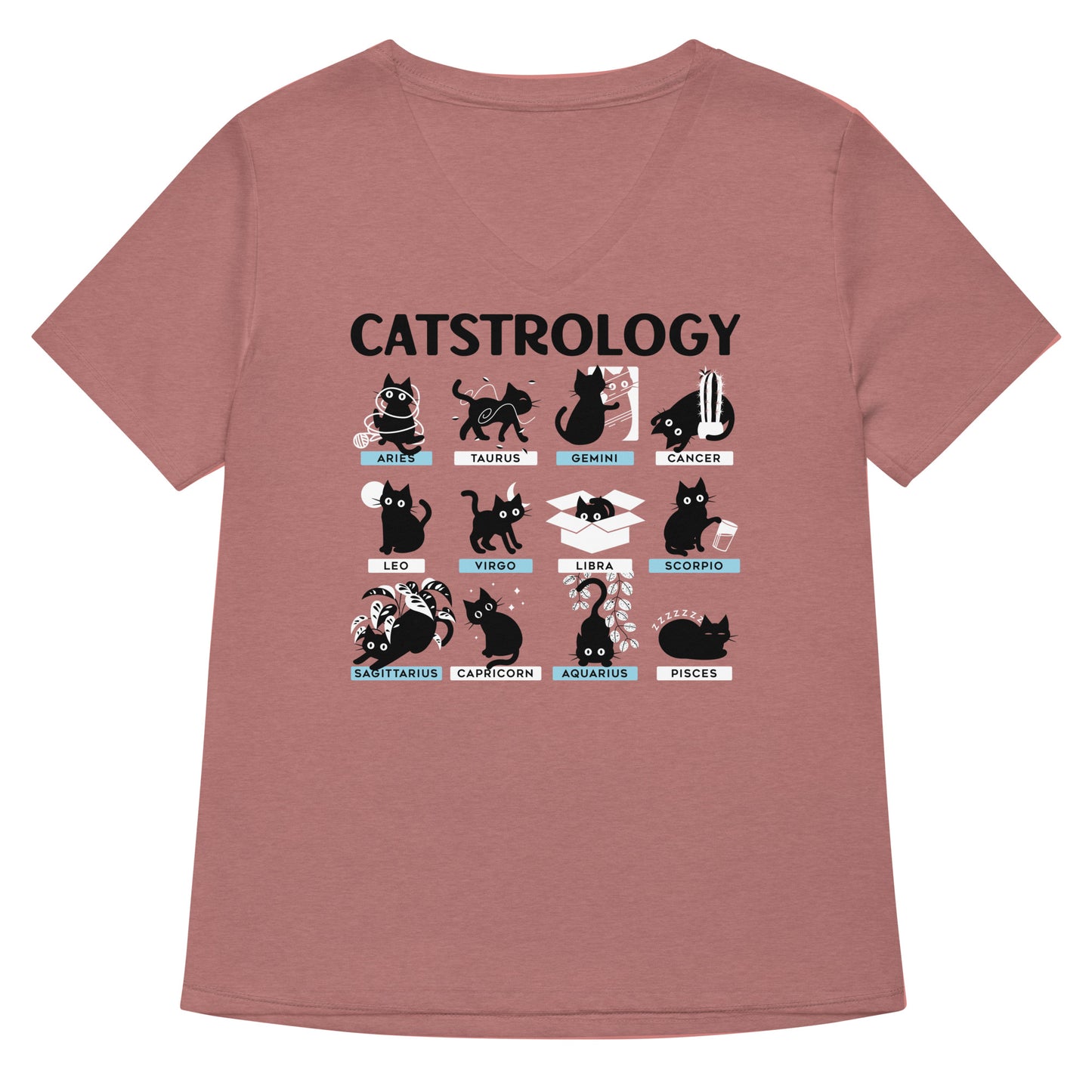 Catstrology Women's V-Neck Tee