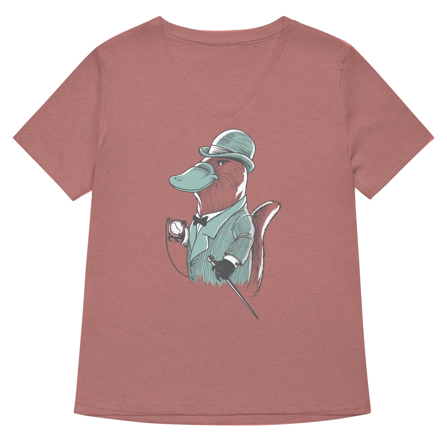 Duke Platypus Women's V-Neck Tee