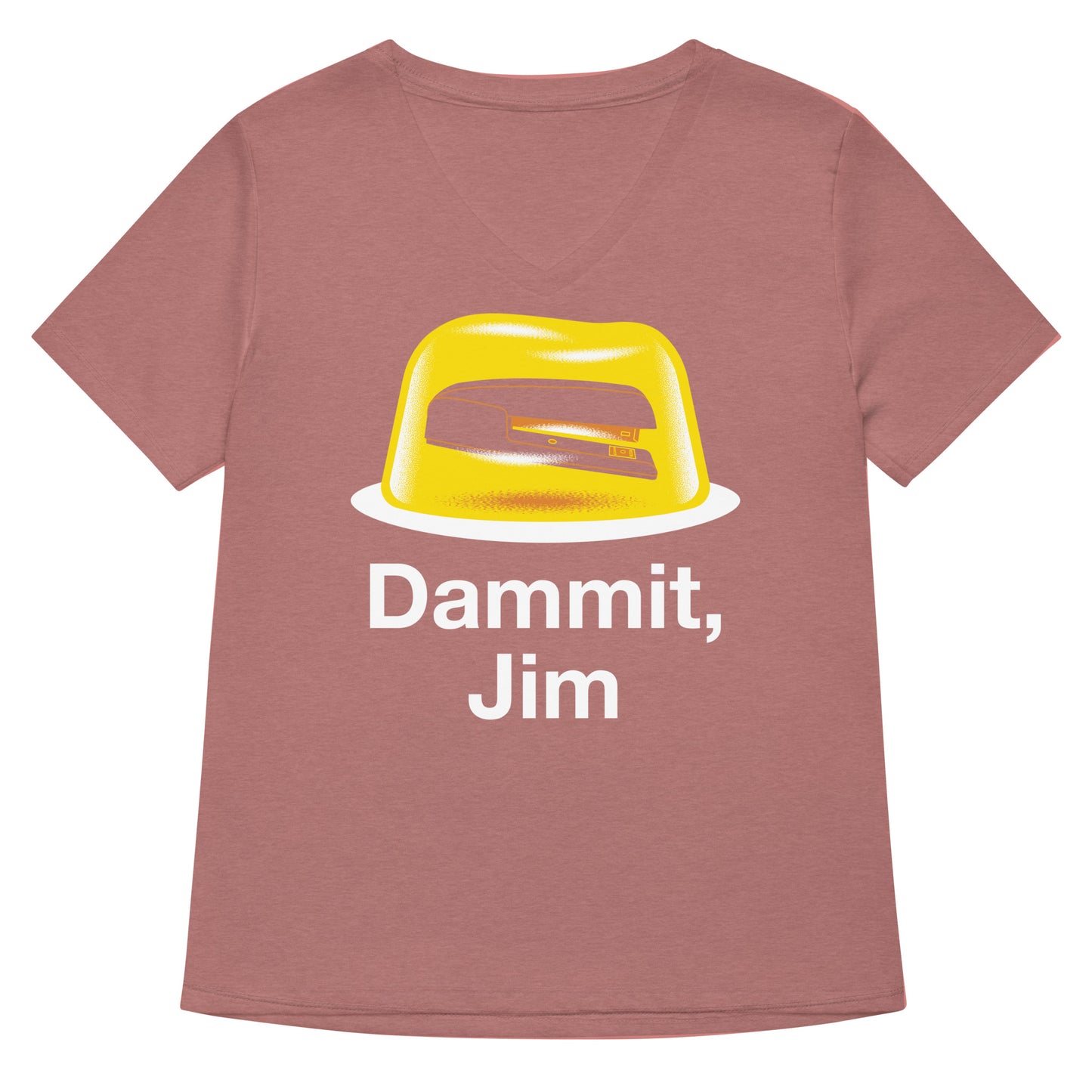 Dammit, Jim Women's V-Neck Tee