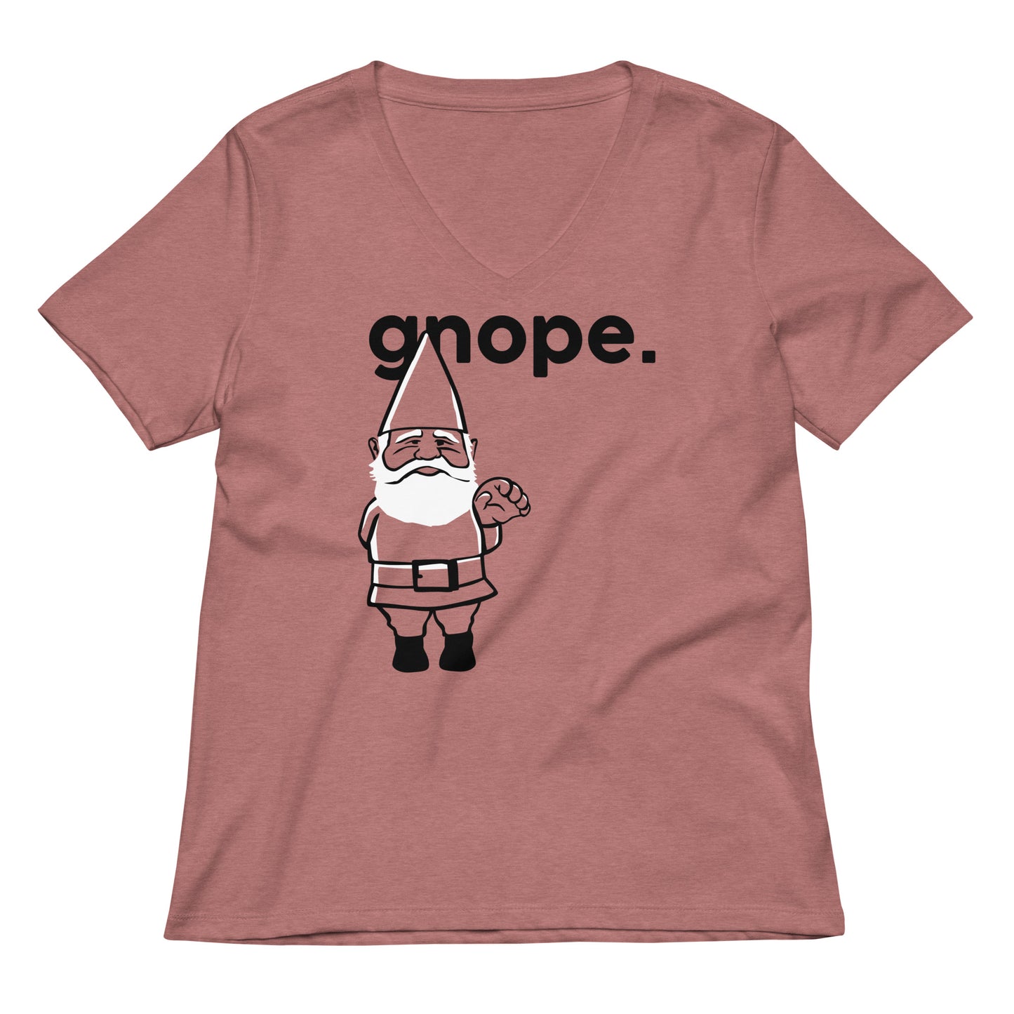 Gnope Women's V-Neck Tee