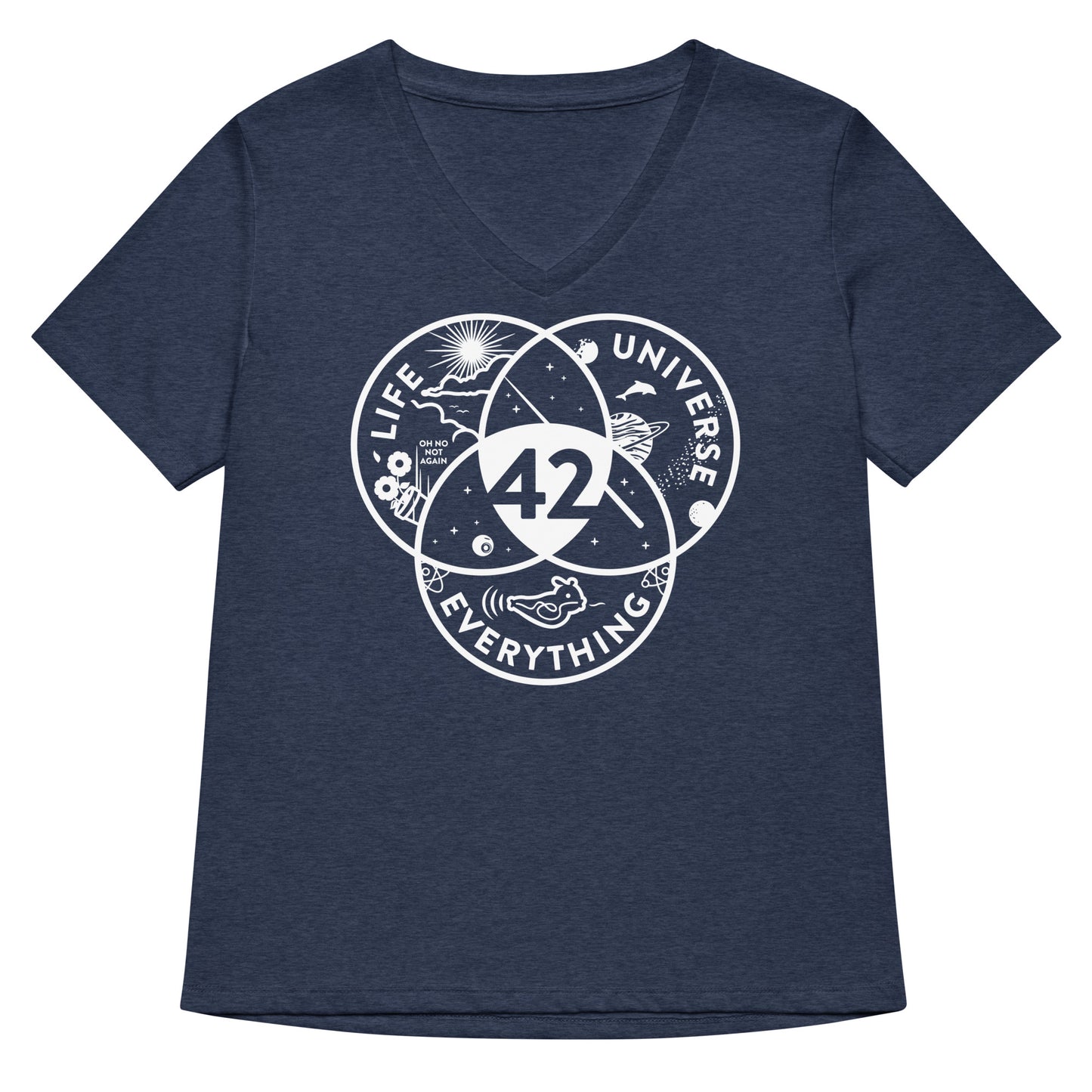 Life, Universe, Everything Women's V-Neck Tee